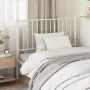 White metal headboard 100 cm by vidaXL, Headboards and footboards - Ref: Foro24-350960, Price: 24,24 €, Discount: %