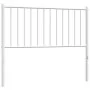 White metal headboard 100 cm by vidaXL, Headboards and footboards - Ref: Foro24-350960, Price: 24,24 €, Discount: %