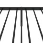 Estructura de cama con cabecero metal negro 90x190 cm de vidaXL, Camas y somieres - Ref: Foro24-350856, Precio: 62,47 €, Desc...