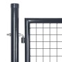 Gartengittertür aus anthrazitfarbenem, verzinktem Stahl, 400 x 175 cm von vidaXL, Gartentore - Ref: Foro24-154546, Preis: 472...