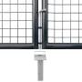 Gartengittertür aus anthrazitfarbenem, verzinktem Stahl, 400 x 175 cm von vidaXL, Gartentore - Ref: Foro24-154546, Preis: 463...