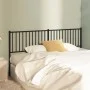 Kopfteil aus schwarzem Metall, 180 cm von vidaXL, Kopf- und Fußteile - Ref: Foro24-350900, Preis: 35,77 €, Rabatt: %