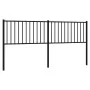 Kopfteil aus schwarzem Metall, 180 cm von vidaXL, Kopf- und Fußteile - Ref: Foro24-350900, Preis: 35,77 €, Rabatt: %