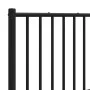 Kopfteil aus schwarzem Metall, 180 cm von vidaXL, Kopf- und Fußteile - Ref: Foro24-350900, Preis: 35,77 €, Rabatt: %