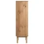 Shoerack with 3 drawers OTTA solid pine wood in brown and grey. by vidaXL, Shoe racks and shoe organizers - Ref: Foro24-35131...