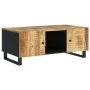 Mesa de centro madera maciza mango y contrachapada 100x54x40 cm de vidaXL, Mesas de centro - Ref: Foro24-351950, Precio: 143,...