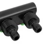 Adapter for 4-way ABS & PP faucet green black 19.5x6x11cm by vidaXL, Spray accessories - Ref: Foro24-154450, Price: 7,89 €, D...