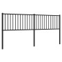 Kopfteil aus schwarzem Metall, 193 cm von vidaXL, Kopf- und Fußteile - Ref: Foro24-350901, Preis: 37,24 €, Rabatt: %