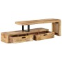 TV-Schrank aus massivem Mangoholz von vidaXL, TV-Möbel - Ref: Foro24-351779, Preis: 282,26 €, Rabatt: %