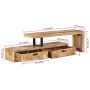 TV-Schrank aus massivem Mangoholz von vidaXL, TV-Möbel - Ref: Foro24-351779, Preis: 282,26 €, Rabatt: %