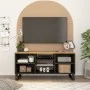 TV-Möbel aus Mangoholz und Sperrholz 100x33x46 cm von vidaXL, TV-Möbel - Ref: Foro24-351966, Preis: 86,47 €, Rabatt: %