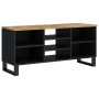 TV-Möbel aus Mangoholz und Sperrholz 100x33x46 cm von vidaXL, TV-Möbel - Ref: Foro24-351966, Preis: 87,58 €, Rabatt: %