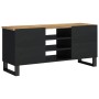 TV-Möbel aus Mangoholz und Sperrholz 100x33x46 cm von vidaXL, TV-Möbel - Ref: Foro24-351966, Preis: 87,58 €, Rabatt: %