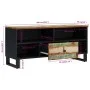 TV-Möbel aus recyceltem Holzsperrholz 100x33x46cm von vidaXL, TV-Möbel - Ref: Foro24-351972, Preis: 79,51 €, Rabatt: %