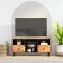 TV-Möbel Akazienholz und Holzwerkstoff 100x33x46 cm von vidaXL, TV-Möbel - Ref: Foro24-351979, Preis: 75,49 €, Rabatt: %