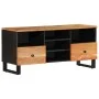 TV-Möbel Akazienholz und Holzwerkstoff 100x33x46 cm von vidaXL, TV-Möbel - Ref: Foro24-351979, Preis: 75,49 €, Rabatt: %