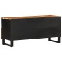 TV stand made of acacia wood and engineered wood 100x33x46 cm by vidaXL, TV Furniture - Ref: Foro24-351979, Price: 76,46 €, D...