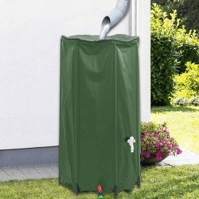 Depósito de agua plegable con grifo PVC 100 l