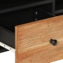 TV stand made of acacia wood and engineered wood 100x33x46 cm by vidaXL, TV Furniture - Ref: Foro24-351979, Price: 76,46 €, D...