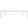 Estructura de cama metal blanca 100x190 cm de vidaXL, Camas y somieres - Ref: Foro24-350907, Precio: 77,95 €, Descuento: %