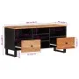 TV-Möbel Akazienholz und Holzwerkstoff 100x33x46 cm von vidaXL, TV-Möbel - Ref: Foro24-351979, Preis: 75,49 €, Rabatt: %