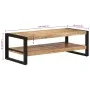 Mesa de centro de madera maciza de mango 120x55x40 cm de vidaXL, Mesas de centro - Ref: Foro24-351820, Precio: 259,28 €, Desc...