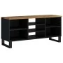 Mueble de TV madera mango y madera contrachapada 100x33x46 cm de vidaXL, Muebles TV - Ref: Foro24-351969, Precio: 94,96 €, De...