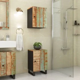 Mueble de baño madera maciza reciclada 38x33x58 cm de vidaXL, Muebles de baño - Ref: Foro24-351996, Precio: 70,24 €, Descuent...