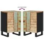 Recycled solid wood bathroom cabinet 38x33x58 cm by vidaXL, Bathroom furniture - Ref: Foro24-351996, Price: 70,16 €, Discount: %