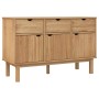 OTTA Sideboard aus massivem Kiefernholz 114x43x73,5 cm von vidaXL, Sideboards - Ref: Foro24-351297, Preis: 174,63 €, Rabatt: %