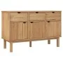 OTTA Sideboard aus massivem Kiefernholz 114x43x73,5 cm von vidaXL, Sideboards - Ref: Foro24-351297, Preis: 171,19 €, Rabatt: %