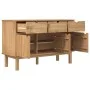 OTTA Sideboard aus massivem Kiefernholz 114x43x73,5 cm von vidaXL, Sideboards - Ref: Foro24-351297, Preis: 171,19 €, Rabatt: %
