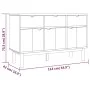 Aparador OTTA madera maciza pino 114x43x73,5 cm de vidaXL, Aparadores - Ref: Foro24-351297, Precio: 171,98 €, Descuento: %