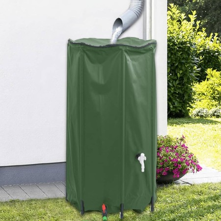 Depósito de agua plegable con grifo PVC 380 l
