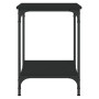 Mesa de centro madera de ingeniería negro 40x40x55 cm de vidaXL, Mesas de centro - Ref: Foro24-832823, Precio: 32,48 €, Descu...