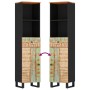 Mueble de baño madera maciza reciclada 38x33x160 cm de vidaXL, Muebles de baño - Ref: Foro24-352000, Precio: 144,81 €