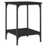 Mesa de centro madera de ingeniería negro 40x40x55 cm de vidaXL, Mesas de centro - Ref: Foro24-832823, Precio: 32,48 €, Descu...