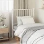 White metal headboard 75 cm by vidaXL, Headboards and footboards - Ref: Foro24-350957, Price: 17,06 €, Discount: %