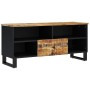 TV-Möbel aus Mangoholz und Sperrholz 100x33x46 cm von vidaXL, TV-Möbel - Ref: Foro24-351970, Preis: 81,13 €, Rabatt: %