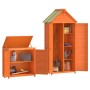 Gartengeräteschuppen 2 Stück braunes Kiefernholz von vidaXL, Schuppen - Ref: Foro24-172249, Preis: 339,38 €, Rabatt: %