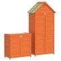 Gartengeräteschuppen 2 Stück braunes Kiefernholz von vidaXL, Schuppen - Ref: Foro24-172249, Preis: 339,38 €, Rabatt: %