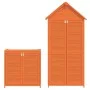 Cobertizos para herramientas jardín 2 pzas madera pino marrón de vidaXL, Cobertizos - Ref: Foro24-172249, Precio: 333,91 €, D...
