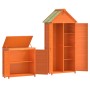 Gartengeräteschuppen 2 Stück braunes Kiefernholz von vidaXL, Schuppen - Ref: Foro24-172249, Preis: 339,38 €, Rabatt: %