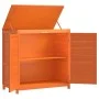 Cobertizos para herramientas jardín 2 pzas madera pino marrón de vidaXL, Cobertizos - Ref: Foro24-172249, Precio: 333,91 €, D...