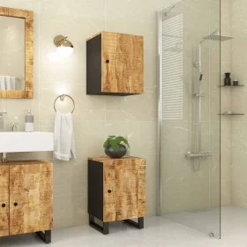 Badezimmerschrank aus massivem Mangoholz, 38 x 33 x 58 cm von vidaXL, Badezimmermöbel - Ref: Foro24-351994, Preis: 75,00 €, R...