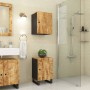 Badezimmerschrank aus massivem Mangoholz, 38 x 33 x 58 cm von vidaXL, Badezimmermöbel - Ref: Foro24-351994, Preis: 76,29 €, R...