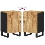 Solid mango wood bathroom cabinet 38x33x58 cm by vidaXL, Bathroom furniture - Ref: Foro24-351994, Price: 74,98 €, Discount: %