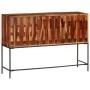 Solid acacia wood sideboard 110x28x76 cm by vidaXL, CD and DVD storage - Ref: Foro24-351787, Price: 168,77 €, Discount: %