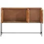 Solid acacia wood sideboard 110x28x76 cm by vidaXL, CD and DVD storage - Ref: Foro24-351787, Price: 168,77 €, Discount: %
