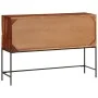 Solid acacia wood sideboard 110x28x76 cm by vidaXL, CD and DVD storage - Ref: Foro24-351787, Price: 168,77 €, Discount: %